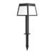 EGLO Altilia Solar Priklamp - Lampadaire extérieur - énergie solaire - LED - 56 cm - Noir/Blanc