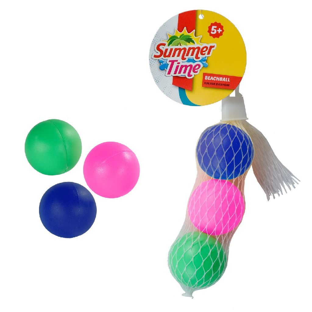 Summertime Beachball Ballen 3 Stuks - Multicolour