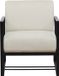 Hioshop Kansas fauteuil offwhite