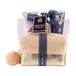 Accentra Badset SALSA ESSENCE OF BEAUTY voor vrouwen in gouden tas, met bodylotion, douchegel, schuimbad, witte thee- en neroligeur, luxe cadeau voor vrouwen