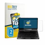 BROTECT - Screenprotector voor GPD MicroPC 2 - Folie Beschermfolie transparant 2 Stuks