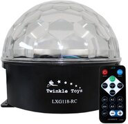 Twinkle Toys Discobal led RGB Astro lichteffect (met draadloze afstandsbediening)