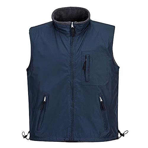 Portwest Portwest S418 RS Omkeerbare Bodywarmer, Marine, Grootte XS