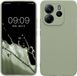 kwmobile hoesje geschikt voor Xiaomi Redmi Note 14 4G - Grijsgroen