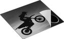 Chefcare Inductie Beschermer Motorcross Zwart Wit 57,6x51,6 cm
