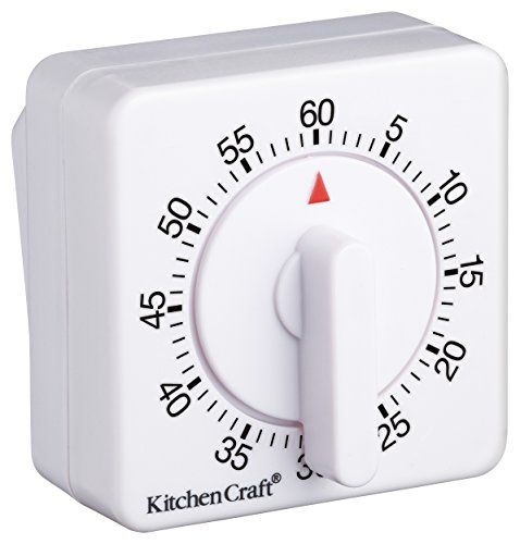 Kitchen Craft Mechanische wekker om op te hangen, 1 uur - 5028250123770