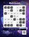 MathQuest: Match-the-Pairs Math Puzzles on the Cross Grid: 60 Boards of Add, Subtract, Multiply & Divide in 3 Levels, plus a Hard Challenge — with Full Solutions