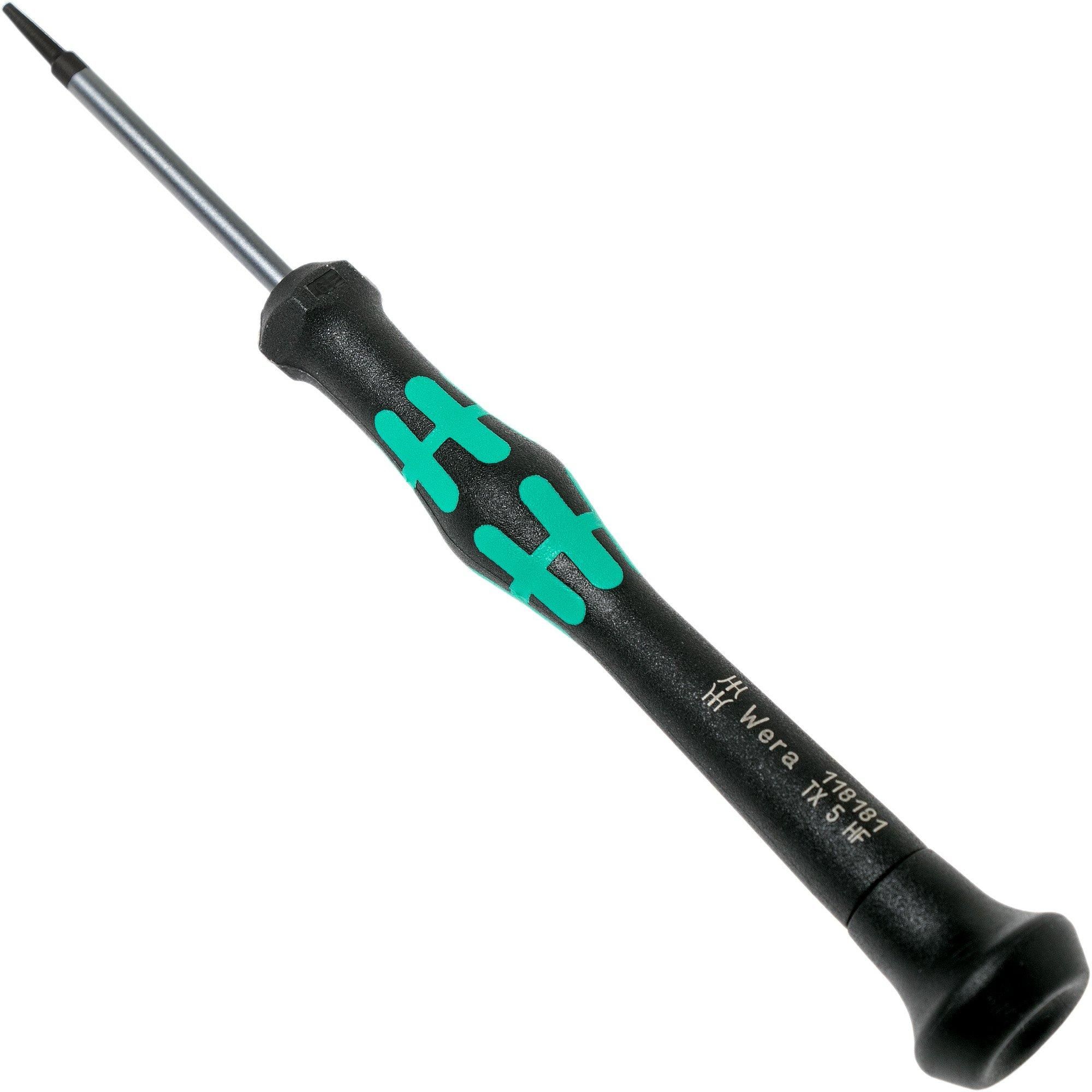 Wera Kraftform Micro Torx Screwdriver TX5 - 5118181001