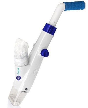 Gre Bodemstofzuiger op batterij - Wit/Blauw