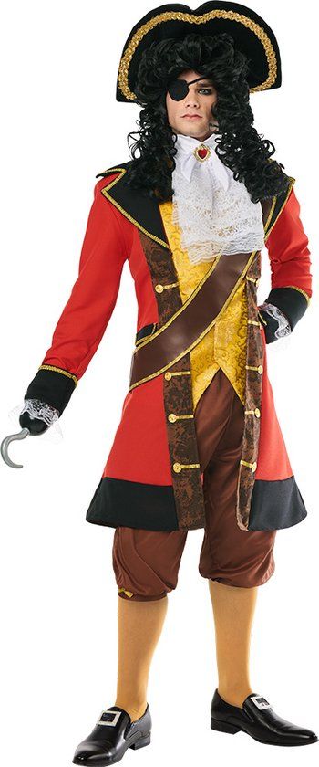 Boland - Captain Lakehoff Piratenkostuum - Heren - M/L