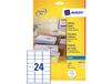 Avery Etiket J8159-40 63.5x33.9mm wit 960stuks