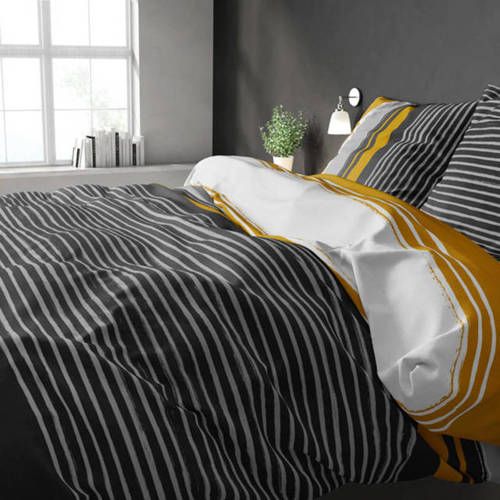 Sleeptime Dekbedovertrek 2 persoons (200x220 cm) - Zwart