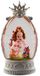 Konstsmide LED sneeuwlantaarn waterspinner prinses antiek wit Ø 13,5 x 26,5cm