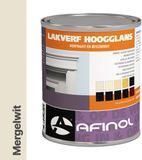 Afinol Hoogglans Lakverf Mergelwit (G0.05.85) 750 ml