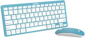 Pantone PT-KB09G1 Toetsenbord Inclusief Muis RF Draadloos QWERTY Blauw
