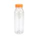 TakeAware Fles transparant pet 330 cc + oranje dop (175 stuks)