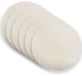 vidaXL - Kussensloop - 6 stuks - HEERLEN - Crèmekleurig - Ø 30 cm - Bouclé