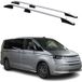 VW Transporter T7 2023-2026 L1 Court Gris 2x Barres de toit longitudinales