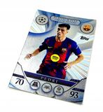 Topps Match Attax Extra 2025/26 Carte N° PP4 Pedri Platinum Pull