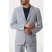 GUESS Marciano By Grant 2b Patch Pkts Blanc/bleu Rayures