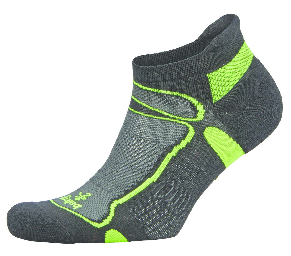 Balega Ultralight Sportsok Zwart/Groen - S