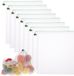 Dailygoods - Sacs réutilisables pour le stockage des légumes - Écologique - 8 pièces - Sacs en maille lavables - Cordon transparent