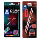 STAEDTLER NORIX 186 kleurpotloden en 181 potlodenset