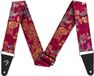 Fender Satin Dragon Strap Polyester Gitaarband Wine/Rood 0990638053