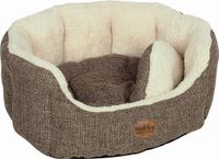 Nobby Comfortbed Ovaal Alba Bruin - 55 x 50 x 21 cm