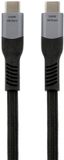 Exsys EX-K1598-2.0 USB-kabel USB4 Gen 3x2 2 m USB C Zwart, Grijs