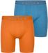 FALKE Daily Comfort Long Leg Colour 2-Pack ademend Coton Multipack Broek van onderlaag heren veelkleurig - maat 3XL