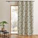 Rideau Tamisant Jacquard À Motifs Végétaux Vert 140x260 Cm