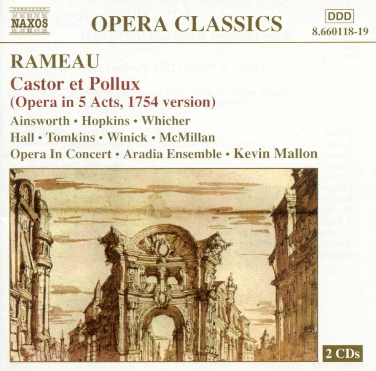 OUTHERE Rameau:Castor Et Pollux