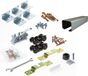 Henderson Husky kit complet pour porte coulissante H100/1500 (acier) longueur 1,5 mètre poids de porte max. 100kg