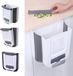 OEM Holland Connections Prullenbak - Hangende Opvouwbare Prullenbak Wandgemonteerde Afvalbak, Kleine Compacte Vuilnisbak voor Keuken Toilet Badkamer Woonkamer, Opbergdoos voor Vuilniszak (Met 1 Onzichtbare Haak)
