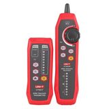 UNI-T UT683KIT kabelzoeker en kabeltester voor netwerkkabel, coax, telefoonkabel en voedingskabels door de isolatie