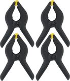 Benson Zeilklemmen/veerklemmen - 4x - kunststof - 15 cm