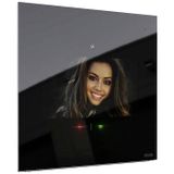 m-e modern-electronics VDV-1107 S Binnenunit voor Video-deurintercom via WiFi Radiografisch, WiFi Zwart