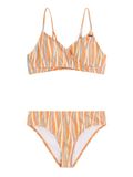 O'NEILL Bikini bleu fumé / jaune clair / abricot / blanc