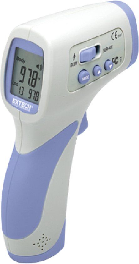 Extech IR200 - Digitale Voorhoofdthermometer - Koortsaanduiding - 32 Geheugenplaatsen