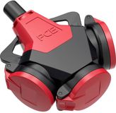 PC Electric 243712-sr 3-voudige koppeling Rubber 250 V Rood IP54