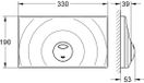 Grohe Surf - Bedieningsplaat, chroom