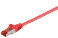 Goobay 93214 - Netwerkkabel - Cat6 S/FTP - 0.25m - Rood