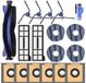 PromoHome 19-delige Accessoireset Vervangingsset voor Aspirateur robot