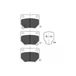 KAVO PARTS Kit de plaquettes de frein, frein à disque KBP-6545