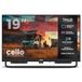 Cello CTRAV-19TZ Traveller Smart frameloze tv met Tizen OS van Samsung, Pitch Perfect-luidspreker, bluetooth, gaming-hub, ideale tv voor campers, triple-tuner