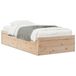 vidaXL Bedframe Massief Grenenhout 75x190 cm