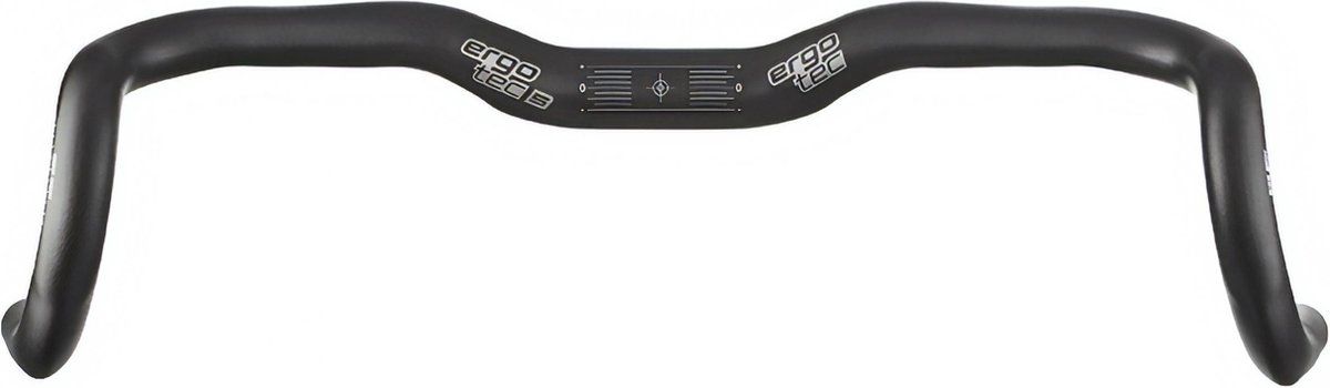 ERGOTEC Stuur Randonneur Er20 31,8/440/533 Mm 16° Alu Zwart