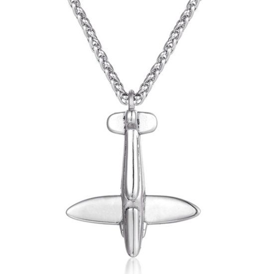 LGT JWLS LGT Jewels Heren Ketting Edelstaal Spitfire