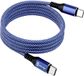 Smrter MAGNETO_C2C_BL_R USB-laadkabel USB-C stekker 1 m Blauw
